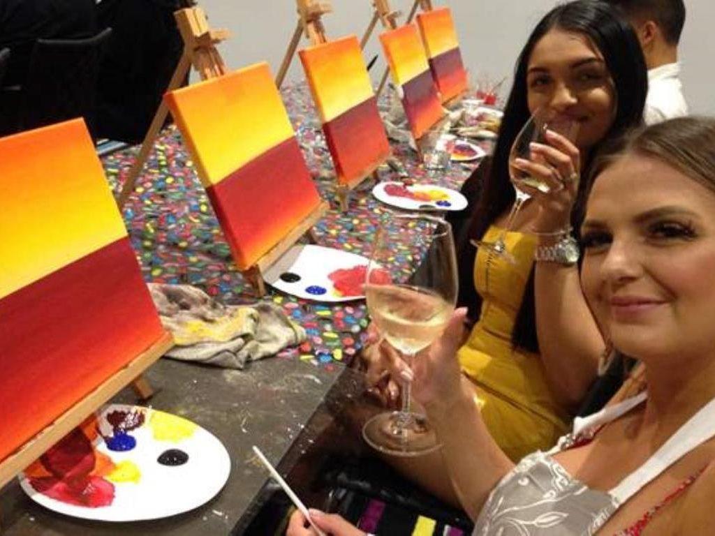 Wesley Taylor Art Studios Paint and Sip Sessions | South Brisbane