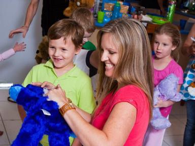Back again these school holidays. Join with Stufflers Bear Building to make your own furry friend.Bring down the family ...