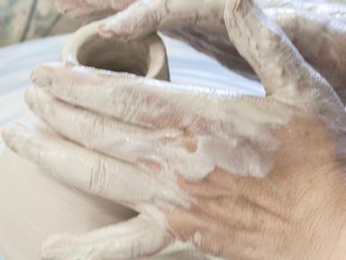 Learning to throw clay on the potter's wheel is a skill that requires focus and persistence- so a five-day intensive cou...