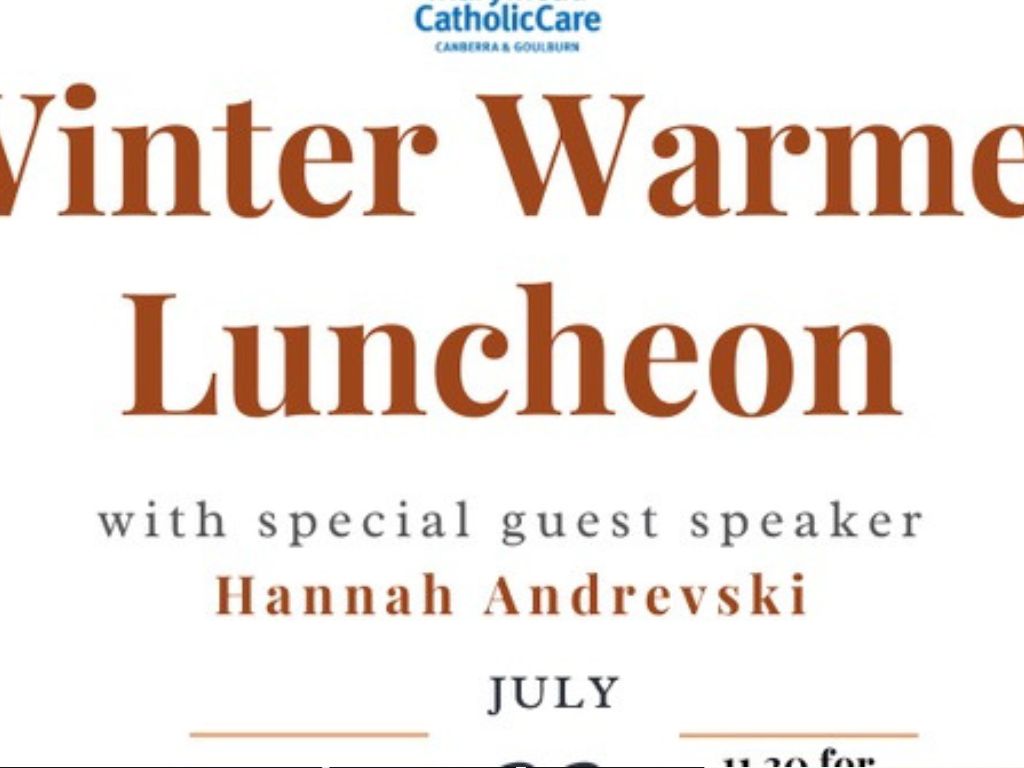 Winter Warmer Luncheon 2024 | What's on in Canberra