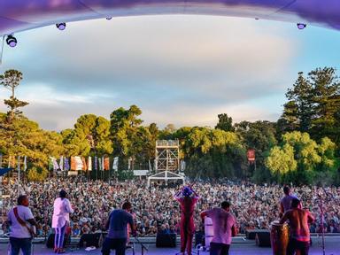 WOMADelaide is the iconic open-air festival set in Adelaide's stunning Botanic Park.The explosive bl