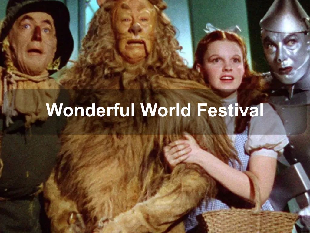 Wonderful World Festival | Screenings at the NFSA 2026 | What's on in Acton