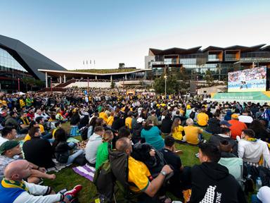 Cheer on your favourite teams for the FIFA World Cup semi-finals and final at Tumbalong Park....
