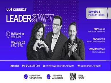 LeaderShift is an interactive, in-person leadership experience designed to move you beyond theory and into transformation. This is not a traditional sit-and-listen panel. It's a dynamic, facilitated leadership lab where reflection meets real-world in