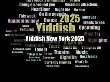 The world's largest Yiddish cultural festival takes place over five days and has events for all ages. The world's largest Yiddish cultural festival takes place over five days and has events for all ages.