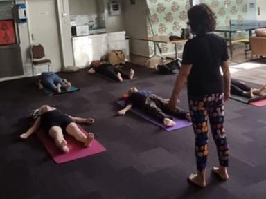 Easy to experienced class in a lovely hall.Join a friendly and eager group of participants.Yoga helps enormously for wel...
