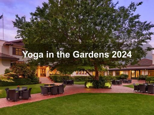 Please join the Htatt Hotel Canberra for yoga in the Lavender Courtyard every Saturday morning