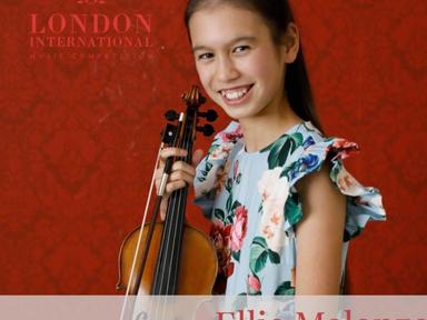 Be amazed by the incredible talent of 13 yr old violinist/composer Ellie Malonzo and her fantastic mentor, violinist, violist and conductor Paul Wright.